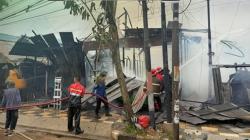 Diawali Ledakan, Kebakaran di Berau Hanguskan 6 Ruko dan Rumah Kos