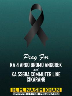 Tabrakan KRL dan KA Argo Bromo Anggrek, Anggota DPR RI Minta Evaluasi Sistem Keselamatan