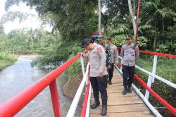 Jembatan Merah Putih Presisi Diresmikan, Jadi Penghubung Warga Antar Desa di Probolinggo