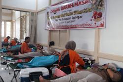 PMI Grobogan Peringati Hari Kartini Dengan Donor Darah, Hasilnya Stok Darah Kembali Aman