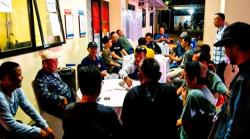 Hari Kedua Semakin Meriah, Wartawan Lamsel Antusias Ikut Lomba Gaplek Polres