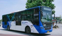 Nyalip Bus Eka, Ojol Terjatuh dan Terlindas di Medaeng Waru Sidoarjo