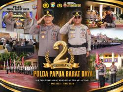 HUT Ke-2 Polda Papua Barat Daya, Kapolda: Perkuat Kamtibmas di Tengan Keterbatasan