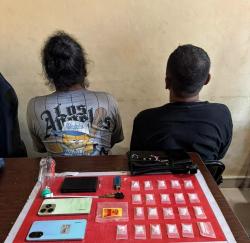 2 Pengedar Ditangkap di Palangka Raya, Polisi Sita 17,27 Gram Sabu