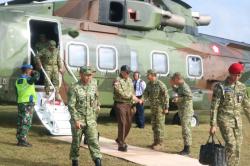 Kunjungi Lamongan, Menhan Pastikan Yonif TP 887/KJM Segera Operasional