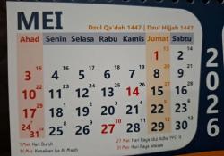 Mei 2026 Banyak Liburnya, Ada 2 Long Weekend yang Bisa Dimanfaatkan