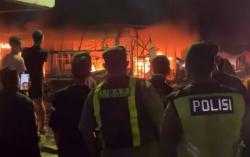 Kronologi Kebakaran Pasar Kanjengan Semarang Hanguskan Ratusan Kios, Diduga akibat Korsleting Trafo