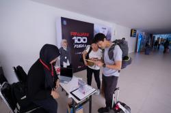 Jelang Rinjani 100, Bandara Lombok Dipadati Pelari dari 40 Negara