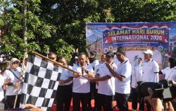 400 Personel Gabungan Amankan May Day 2026 di Ungaran, Ribuan Buruh Ikut Jalan Santai