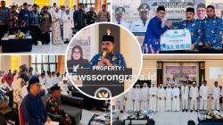 Haru di Waisai, Wabup Raja Ampat Lepas 24 Calon Haji 2026 Menuju Tanah Suci