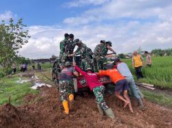 Ini Alasan Jalan Desa Puro Harus Dibeton TMMD, Setiap Hujan Berubah Jadi Kubangan Lumpur
