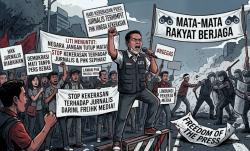 Hari Kebebasan Pers, IJTI: Jurnalis Dihantam PHK dan Kekerasan, Negara Jangan Diam!