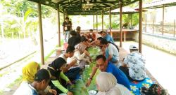 Kolaborasi Kreasi Mancak Fest Penuh Aksi, Panitia Pelaksana Gelar Rapat Koordinasi di Saung Engklek