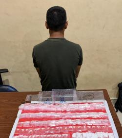 Pengedar Sabu di Palangka Raya Ditangkap, 481 Paket Disita Polisi