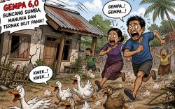 Gempa 6,0 Magnitudo Guncang  Pulau Sumba, Warga Berhamburan Keluar