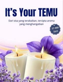Mahasiswa IPB University Sulap Limbah Minyak Jelantah Jadi Lilin Aroma Mewah