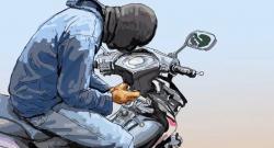 Apes, Pria di Cikampek Tertangkap Basah Saat Hendak Gasak Sepeda Motor