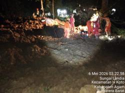 Longsor Terjang Kabupaten Agam, 1 Warga Tewas dan 6 Luka-luka