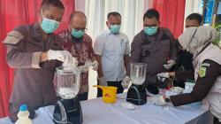 Kejaksaan Negeri Madiun Musnahkan Barang Bukti 1,1 Kg Sabu