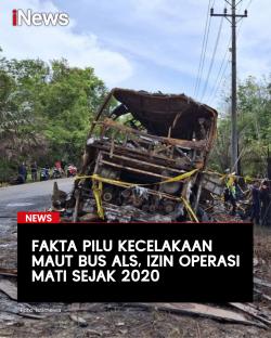 Terungkap! Bus ALS yang Kecelakaan di Sumsel Tak Berizin sejak 2020