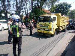 ETLE Handheld Sasar Pelanggar di Krian Sidoarjo