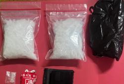 Pengedar Sabu Ditangkap di SPBU  Kartasura, Barang Bukti Hampir 200 Gram Disita