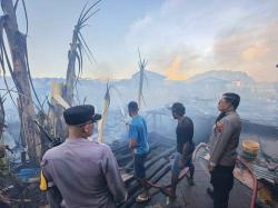 Kebakaran Hanguskan 8 Rumah di Dok VIII Jayapura