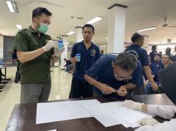 Lapas Gunung Sindur Gelar Razia Antinarkoba,  Petugas dan Warga Binaan Tes Urine