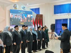 Akselerasi Menuju Kampus Unggul, UBP Karawang Segarkan Jajaran Pimpinan