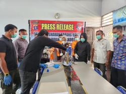Pemusnahan 13,37 Gram Sabu di Palangka Raya, Polresta Tegaskan Perang terhadap Narkoba