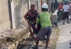 Pekerja Bangunan di SMPN 3 Purwodadi Tersengat Listrik hingga Terpental