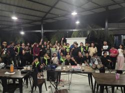 Nobar “Pesta Babi” di Unikarta, Mahasiswa dan Jurnalis Bicara Luka Ekologi