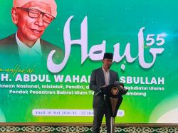 Haul KH Wahab Chasbullah di Jombang, Gibran Puji Pesantren yang Lahirkan Tokoh Nasional