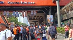 Perdana! CFD Rasuna Said Langsung Diserbu Warga, Ada Ondel-Ondel hingga Panggung Hiburan