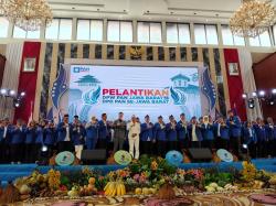 Pelantikan DPW PAN Jawa Barat Berlangsung Meriah, Jadi Momentum Konsolidasi Besar Partai