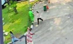 Wanita Saksi di Pengadilan Dianiaya di SPBU Palmerah