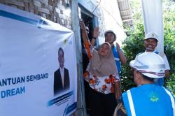 Bu Atik Warga Siantar Baru Bisa Menikmati Listrik Gratis, Dulu Gelap Gulita Tanpa Aliran