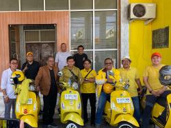 Naik Vespa Keliling Daerah, BSNPG Golkar Matangkan Kekuatan Pemilu 2029