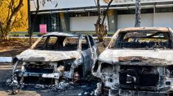 Kerugian Dampak Kerusuhan di Stadion Lukas Enembe Membengkak, Puluhan Kendaraan Dibakar