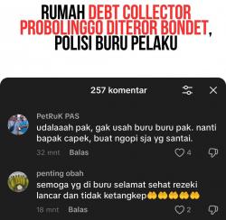 Kasus Bondet Rumah Debt Collector Probolinggo Jadi Viral, Netizen Justru Bersimpati ke Pelaku