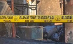 Cerita Suasana Mencekam Kebakaran Gudang Alat Berat di Ponorogo