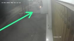 Toko Kelontong di Jombang Diduga Dibakar OTK, Terekam CCTV Sebelum Kebakaran