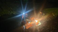 Terjun ke Sungai Bersama Motornya, Seorang Pemuda Tewas 