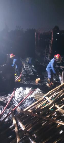 Gudang Produksi Arang di Krembangan Taman Sidoarjo Terbakar, Mesin Diduga Jadi Pemicu