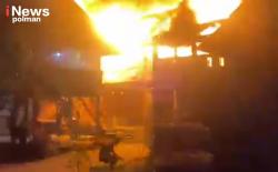 Diduga Akibat Kebocoran Gas, Empat Rumah di Matakali Dilahap Api Bersama Uang Puluhan Juta