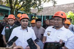 Wagub Jateng Tinjau MTs Muhammadiyah 4 Bulu Sragen, Perbaikan Tiga Kelas Segera Dilakukan