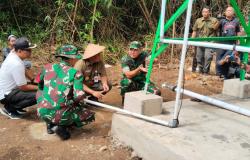 TNI Bangun Instalasi Air Bersih di Dusun Pelemgadung, Ancaman Kekeringan Tak Lagi Menghantui