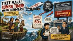 Pemerintah Resmi Naikkan Fuel Surcharge, Tiket Pesawat ke Sumba Timur Terancam Makin Mahal