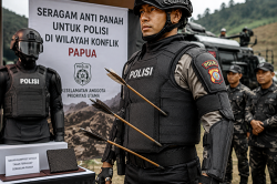 Polri Perkuat Pengamanan di Papua, Seragam Antipanah Disiapkan untuk Personel Lapangan