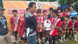 Kapolsek Cup Bumi Waras Jadi Panggung Talenta Muda, Anak-anak Diajak Tinggalkan Gadget dan Tawuran